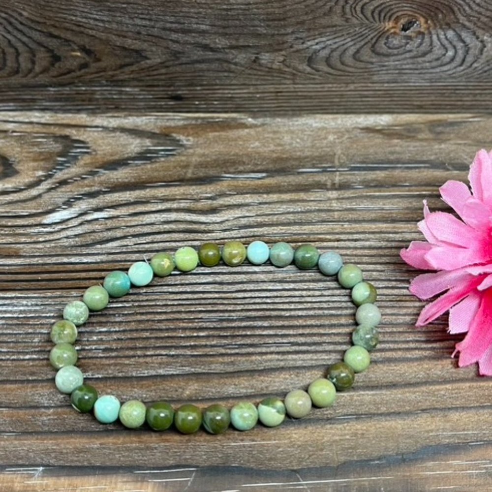 Genuine Green Turquoise Bracelet